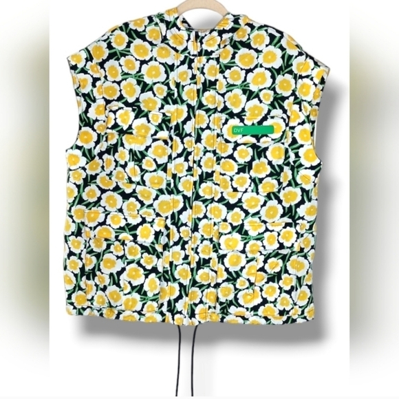 NWT Diane Von Furstenberg X Target Packable Poppy Hooded Vest XXL - Picture 8 of 16